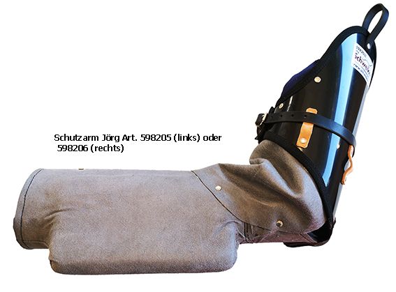 Jörg's protective arm