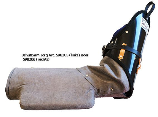 Jörg's protective arm
