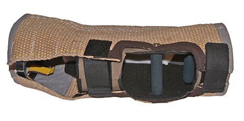 Jari's training arm with cover
